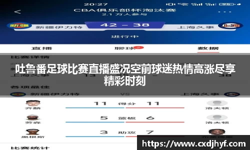 吐鲁番足球比赛直播盛况空前球迷热情高涨尽享精彩时刻
